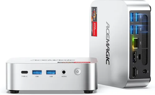 ACEMAGIC Mini PC K1, procesador AMD Ryzen 4300U 28W, 16GB DDR4 RAM 256GB M.2 SSD (Beat 3300U/N150/N97) Mini computadoras 11 Pro, HDMI+DP1.4 Dual 4K
