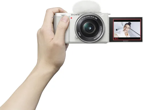 Miniatura 3 de Sony Alpha ZV-E10 - APS-C - Cámara con lente intercambiable, sin espejo, para videoblogueros, color blanco