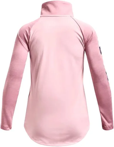 Miniatura 2 de Under Armour Camiseta Tech Graphic con media cremallera para niña