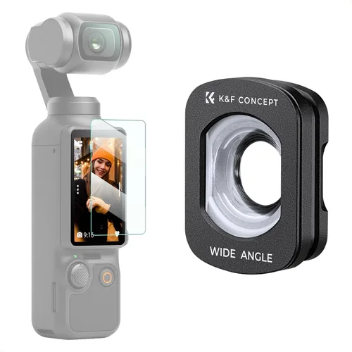 Miniatura 8 de K&F Concept Juego de Filtros UV/CPL/ND Compatible con DJI Osmo Pocket 3, Juego de 6 Filtros Magnéticos UV+CPL+ND16/PL+ND32/PL+ND64/PL+ND256/PL