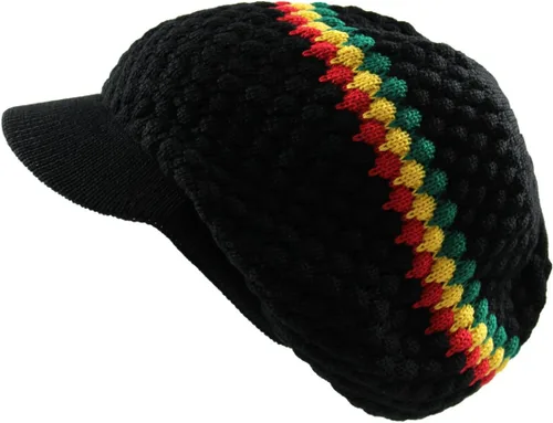 RW Gorro unisex de algodón Rasta (más colores)