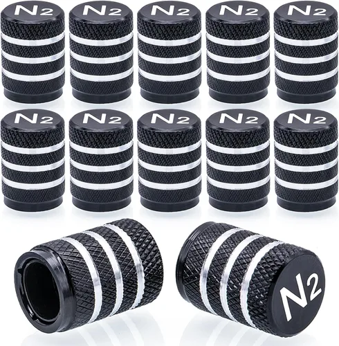 Miniatura 71 de 4 piezas de tapas de válvula de rueda con forma de punta, válvula de rueda de aleación de aluminio con punta, universal para automóviles, SUV