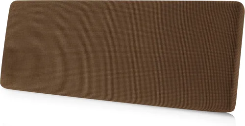 Miniatura 22 de CHUN YI - Funda elástica de cojín para sofá biplaza, funda de asiento de sofá con tela jacquard de elastano (mediana, color marfil blanco)