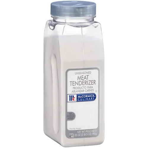 McCormick Culinary Ablandador de carne sin condimento, 35 onzas, un recipiente de 35 onzas de condimento ablandador de carne, perfecto para carne