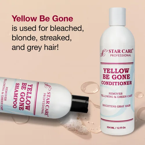 Miniatura 6 de Champú Yellow Be Gone de 4 onzas / 4.0 fl oz (paquete de 1) neutralizador aclarante de cobrizo para cabello decolorado, rubio, gris y resaltado