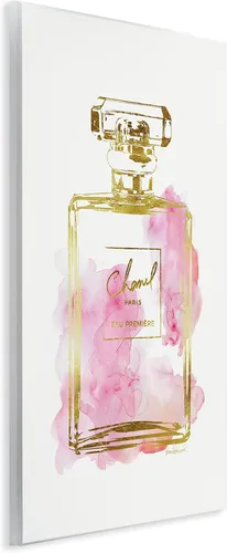 Miniatura 2 de Stupell Industries - Botella de perfume Glam, color dorado y rosa, fabricada con orgullo en Estados Unidos Stupell Industries 10 x 15 Inches