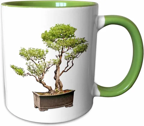 Miniatura 10 de 3dRose Penjing Bonsai 11oz Two-Tone Blue Mug Azul