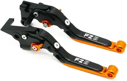 Miniatura 26 de Palanca de freno de motocicleta para FZ8 FZ-8 2011 2012 2013 2014 2015 2016-2020 motocicleta ajustable plegable extensible freno embrague palancas