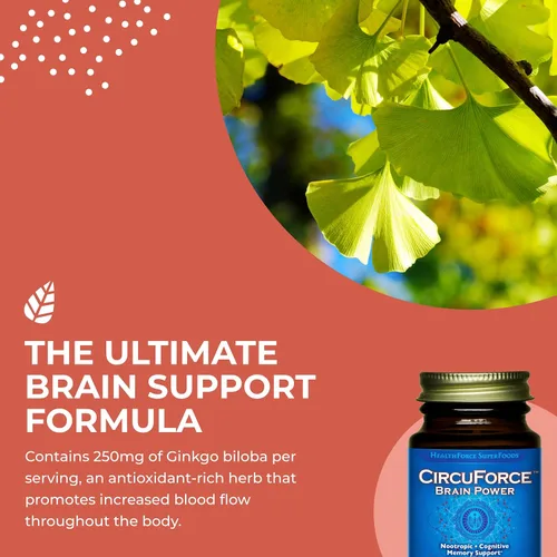 Miniatura 4 de HEALTHFORCE SUPERFOODS CircuForce Brain Power - 30 VeganCaps