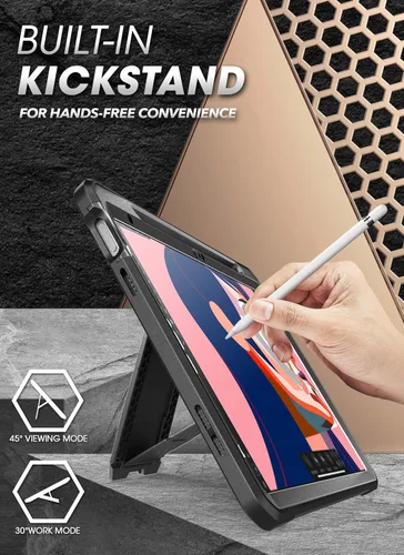 Miniatura 5 de SUPCASE Funda para iPad de 11ª generación A16 Chip de 11 pulgadas 2025 con protector de pantalla (Unicorn Beetle Pro)
