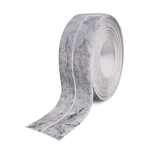 Miniatura 12 de Cinta de calafateo para cocina y baño de 1.5" * 10.5', pegamento acrílico mejorado, PVC autoadhesivo impermeable, cinta de calafateo, moldura