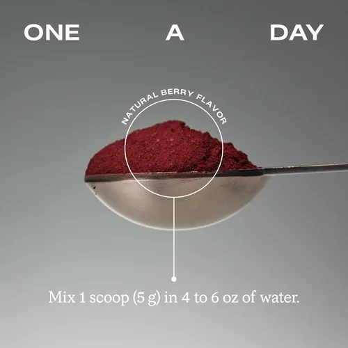 Miniatura 8 de Humann SuperBeets Energy Plus con extracto de semilla de uva, polvo de raíz de remolacha, extracto de té verde, cafeína, vitamina C, sin OMG, 5.87