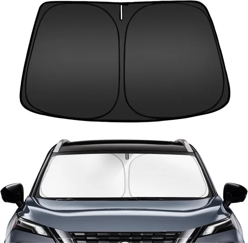 Miniatura 111 de ARISMOTOR - Parasol plegable para parabrisas para Honda Civic 11.ª generación 2022-2025 2026, protector de visera de sol personalizado para ventana