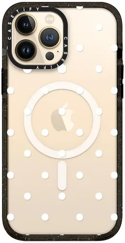 Miniatura 405 de Funda Impact de CASETiFY para iPhone 13 Pro Max con Magsafe - Estuche Claro Cuento de Invierno - Claro Negro Estuche transparente Winter Tale