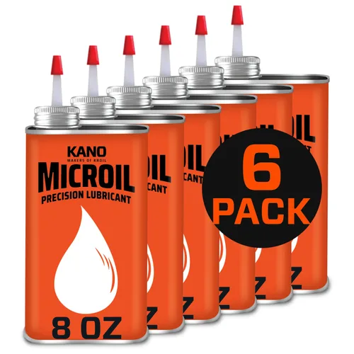 Miniatura 8 de Kroil Microil Lubricante de precisión – Aceite de goteo de baja viscosidad – Lubricante antioxidante para relojes, micrómetros y pequeños mecanismos