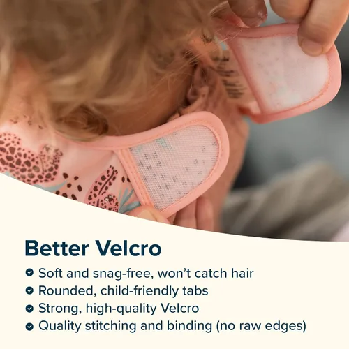 Miniatura 5 de Tiny Twinkle - Babero a prueba de desordenes para bebés varones Babero impermeable para niños pequeños para comer Delantal para bebé para Space