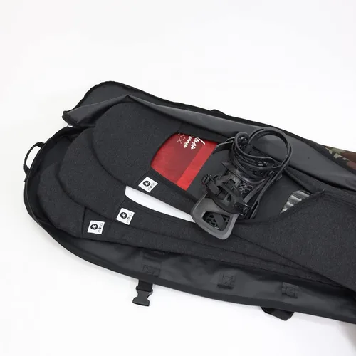 Miniatura 5 de MONS Funda Protectora de Snowboard de Forro Suave con Encuadernación Abierta