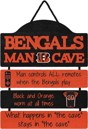Miniatura 10 de NFL Team Logo Mancave Man Cave Hanging Wall Sign