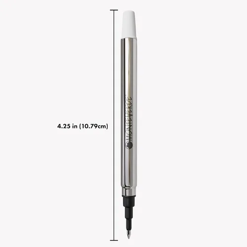 Miniatura 3 de Monteverde USA Rollerball - Recambios para bolígrafos Sheaffer y Sailor, punta fina, negro, paquete de 2, flujo de tinta suave y confiable