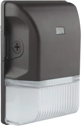 dephen Paquete de pared LED de 30 W con fotocélula, iluminación exterior del atardecer al amanecer, 5000 K, 4050 lm, mini lámpara de seguridad