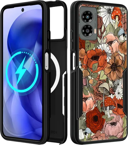 Miniatura 209 de Funda para Moto G 5G 2024 – Compatible con MagSafe para mujeres y niñas, bonita funda protectora magnética para teléfono, diseño femenino Kawaii