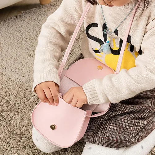 Miniatura 6 de Mini bolso cruzado de hombro para niñas pequeñas con lindo lazo de oreja de ratón