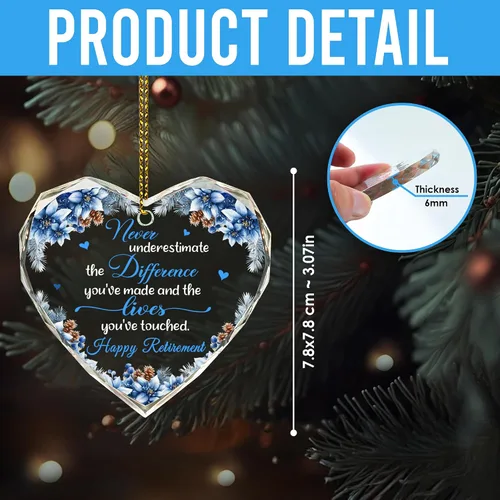 Miniatura 5 de HYTURTLE Adorno de jubilación 2026 – Regalo de jubilación para mujeres – Regalos de agradecimiento para mujeres – Regalo para jubilados – Regalos