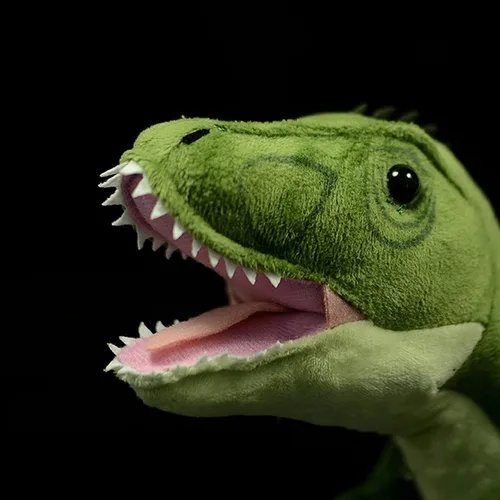 Miniatura 5 de Simulation Tyrannosaurus - Juguete de peluche de dinosaurio T-Rex grande de 19 pulgadas, juguete de peluche grande de 19 pulgadas, figuras suaves