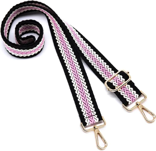 Miniatura 221 de S&loyoe Correas de repuesto para bolso, correa ajustable para bolsa cruzada, correas de guitarra anchas para bolsos de 1.5 pulgadas