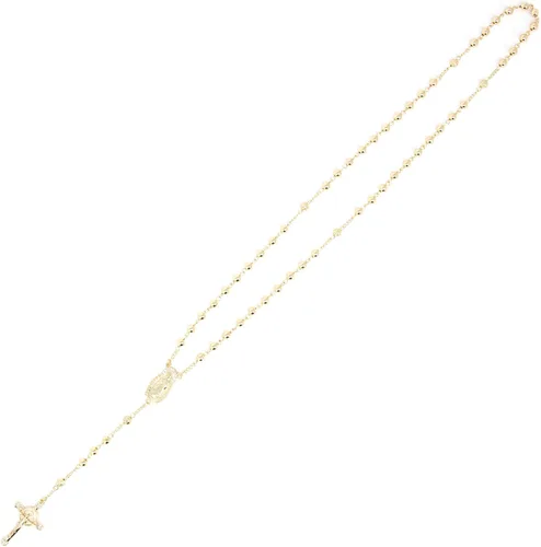 Miniatura 7 de Me Plus Collar católico con dije de cruz de crucifijo de aleación de 0.236in CCB de 20 pulgadas, Plástico