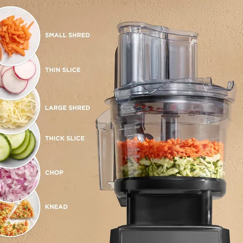 Miniatura 5 de Vitamix Ascent X2 SmartPrep - Sistema de cocina, licuadora de grado profesional, cuchillas de acero inoxidable, accesorio para procesador