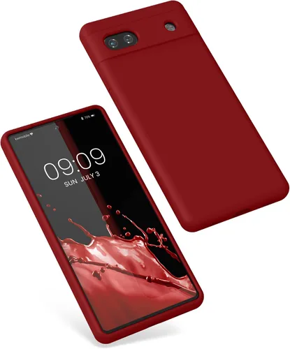 Miniatura 71 de kwmobile Funda Compatible con Google Pixel 6 Pro - Funda de teléfono de silicona TPU con acabado suave - Azul Arrecife