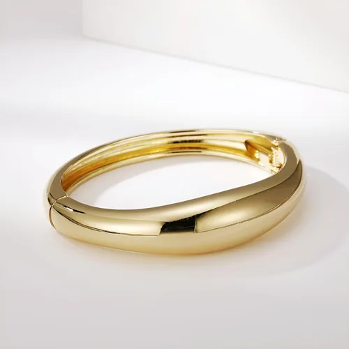 Miniatura 4 de TONLUYAX Gold Silver Bracelet Bangle for Women Men Cuff Bangle Chunky Bangles