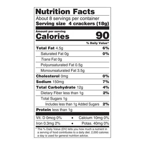 Miniatura 2 de Breton Galletas de lino y sal marina sin gluten (paquete de 3) – Sin OMG, a base de plantas, para aperitivos, salsas, queso y untables, 3 x 4.76
