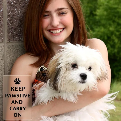 Miniatura 8 de LYTTMAB Keep Pawstive - Anillo de ansiedad para mujer, anillo giratorio con estampado de pata de perro y gato, anillo para ansiedad para mujer