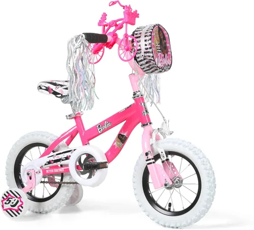 Miniatura 14 de Dynacraft Barbie 12, 16, 18-inch Girls' Bike for Kids Ages 3-9 Years - Fun and Stylish Design, Sturdy and Durable, Perfect for Kids Learning to