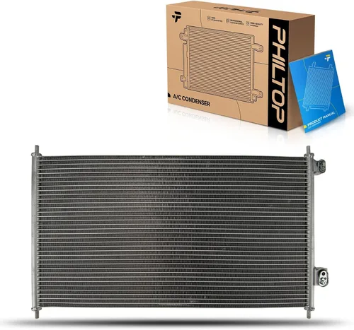 Miniatura 10 de PHILTOP Condensador de aire acondicionado para Ford Explorer 2002-2005, Mercury Mountaineer 2002-2005, Reemplazar # 3056, 1L2Z17912AA, 6L2Z19712AA