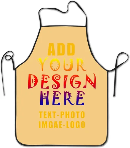 Miniatura 30 de Delantal personalizado personalizado para mujeres y hombres, delantales de cocina para cocinero, nombre personalizado, texto, logotipo, imagen