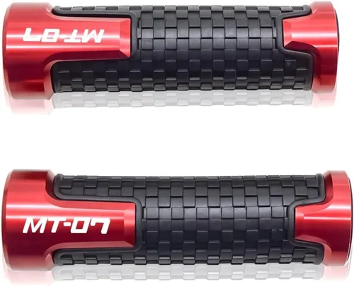 Miniatura 5 de Empuñaduras de manillar de motocicleta 7/8 pulgadas 0.866 in para MT07 FZ07 Mt-07 Fz-07 2017 2018 motocicleta goma mano agarre manillar agarres