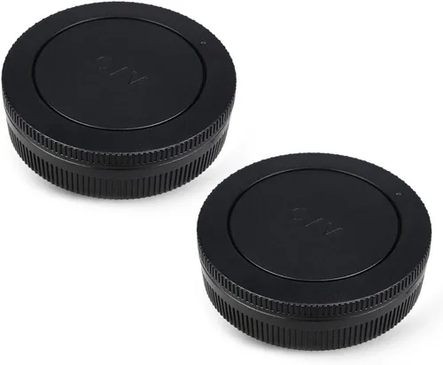 Miniatura 8 de JJC Paquete de 2 cubiertas de tapa de cuerpo y tapa de lente trasera para Canon EOS Rebel T6 T7 T5 T4i T5i T6i T6s T7i T8i SL1 SL2 SL3 60D 70D 77D