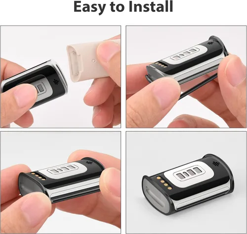 Miniatura 6 de Paquete de 4 protectores de pantalla compatibles con Fitbit Charge 6/Charge 5 (no para Charge 4/3), funda protectora de TPU completa, accesorios