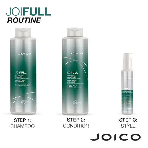 Miniatura 7 de Joico JoiFULL Volumizing Set For Fine, Thin Hair Add Instant Body Long-Lasting Fullness For Thicker Bouncier Hair Boost Shine With Lotus