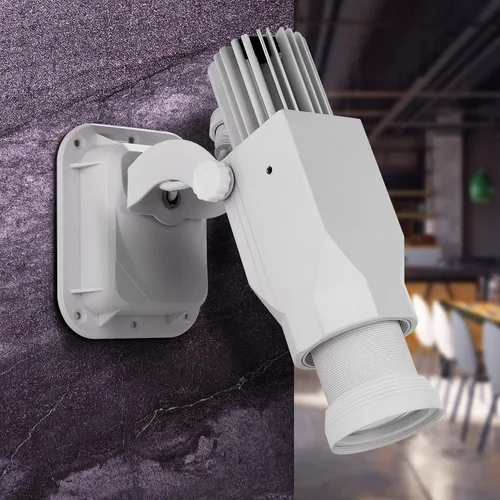 Miniatura 4 de HILITING - Proyector LED GOBO de 30 W, proyector de logotipo publicitario de 2400 lúmenes, incluye GOBO de vidrio personalizado, logotipo Blanco