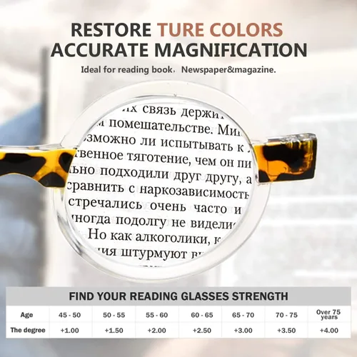 Miniatura 5 de Eyekepper Gafas de lectura redondas para mujer - Negro