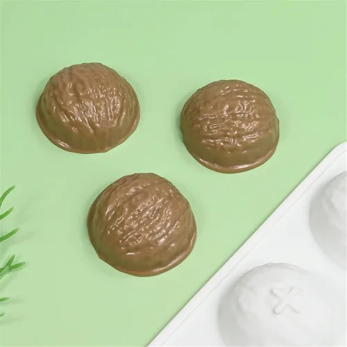 Miniatura 5 de Molde de silicona de grado alimenticio, bandeja para hacer chocolate y dulces de 12 cavidades para hornear, molde de postre