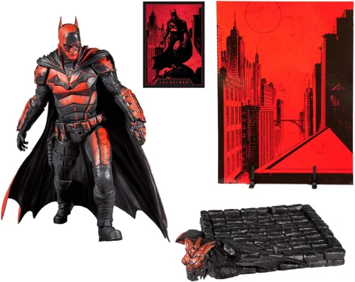 Miniatura 6 de McFarlane TM15070 DC Movie-Figura coleccionable de Batman, multicolor de 12 pulgadas