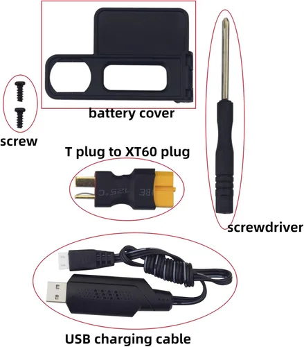 Miniatura 6 de sea jump Batería Lipo de 11.1V 2200mAh 35C 3S con enchufe T y cable de carga USB adecuado para MJX H16P H16E H16GT H16BM H16PL 14301 RC Car High