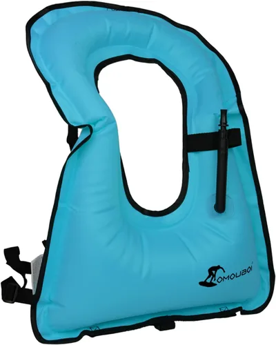Miniatura 11 de Chaleco de esnórquel para adultos, chaleco de natación inflable para mujeres/hombres, chalecos de natación para kayak, remo, pesca, surf, esnórquel