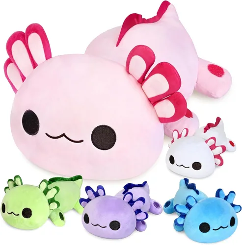 Miniatura 14 de KMUYSL Juguetes para edades 0 1 2 3 4 5 6 7 8+ años - Muñeca de peluche mamá con 4 bebés en su barriga, juego de juguetes de peluche suave, regalos