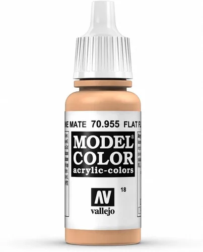 Miniatura 30 de Vallejo - Pintura color carne oscuro, 0.6 fl oz Carne Oscura